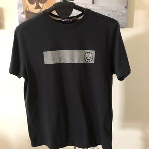 NEW Men’s Duck and Cover T-shirt, Black, Large